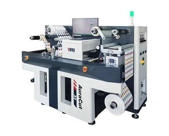 label laser die cutting machine