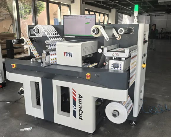 laser label die cutter