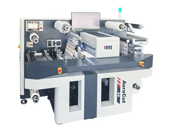 semi rotary label die cutting machine