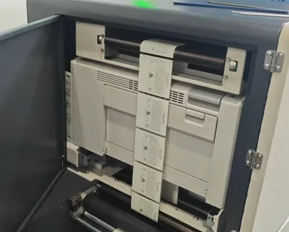Extra use for CMYK 4-color printing machines — secondary overprinting! Ideal for serial numbers, dates & other variable information.