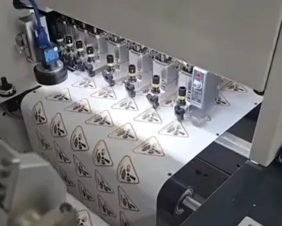 New setup alert! Our A8 Digital Label Die Cutter just landed at a new home overseas.