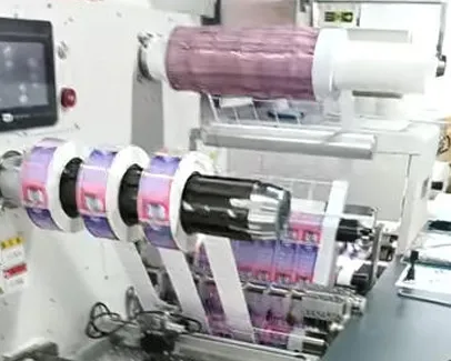 Digital label die cutter A8 — with inline slitting!