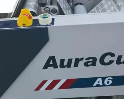 Spent the day visiting our client's factory to see our AuraCut A6 in action and gather firsthand feedback